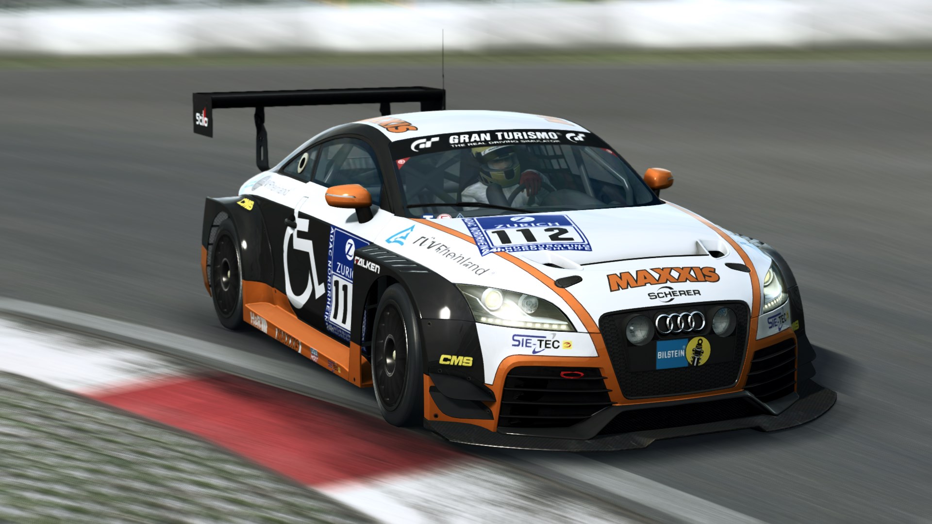ディーラー特注　Sparks製Audi TT RS VLN プレゼンテーション ディーラー特注 Sparks製Audi TT RS VLN プレゼンテーション